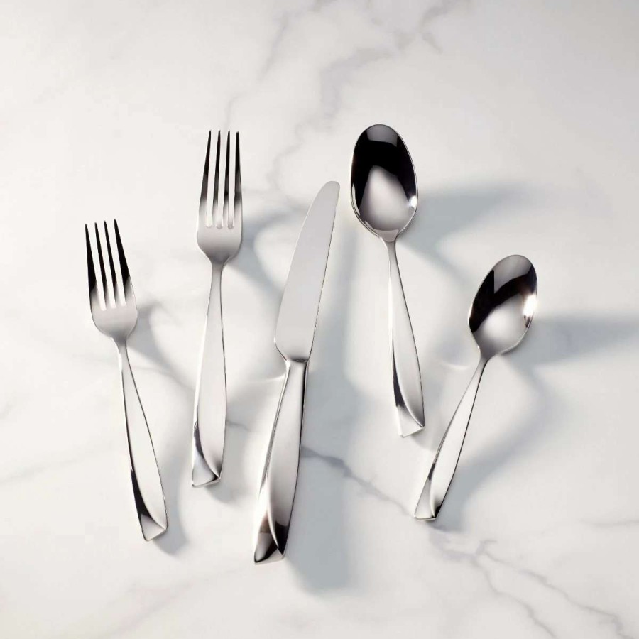 Flatware * | Wholesale Lenox 5-Piece Place Setting | Ondine Silver