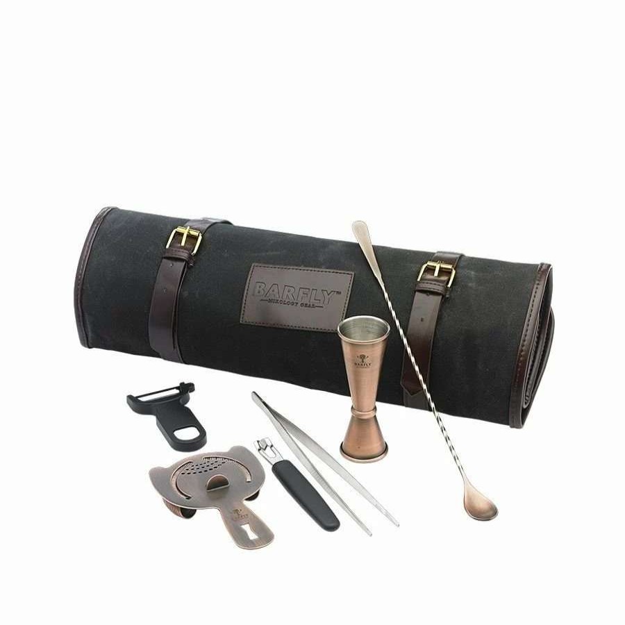 Cocktail & Bar * | Deals Mercer Barfly Essentials Set | Antique Copper Copper