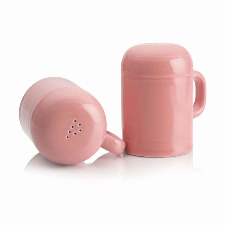 Dining Accessories * | Outlet Fiesta Salt & Pepper Rangetop Set | Peony Pink