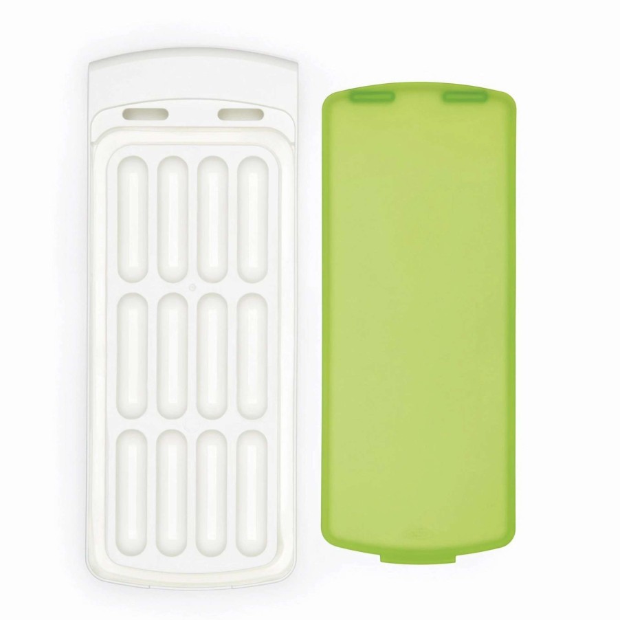 Cocktail & Bar * | Brand New Oxo Good Grips No-Spill Ice Stick Tray Green, White