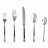 Flatware * | Best Sale Fortessa Bistro 20-Piece Flatware Set Steel