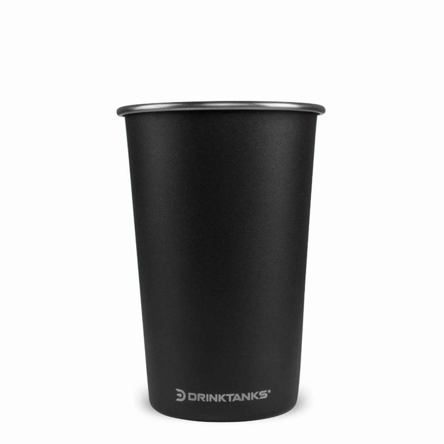 Cocktail & Bar * | Outlet Drinktanks 16Oz Session Pint Cup | Obsidian Black