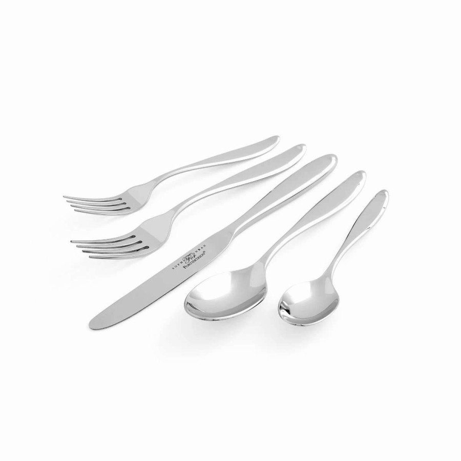 Flatware * | Cheap Portmeirion Sophie Conran 20-Piece Flatware Set | Floret Stainless Steel