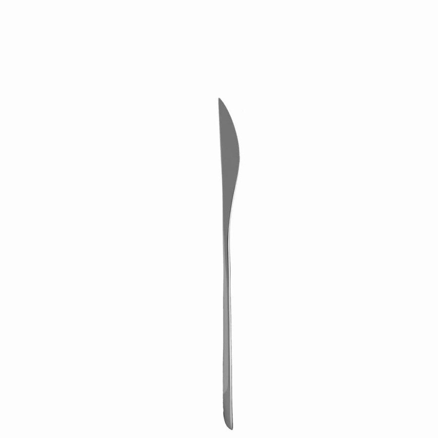 Flatware * | Coupon Fortessa Dragonfly Dessert Knife | Stainless Steel Stainless Steel