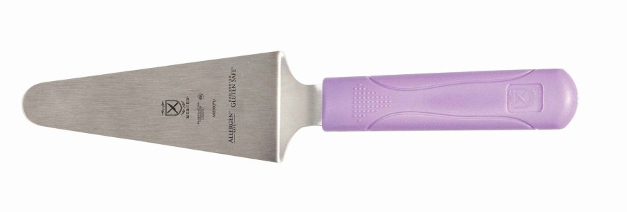 Flatware * | Promo Mercer Culinary Millennia 5 X 2 Pie Server W/ Purple Handle (Commercial) Purple