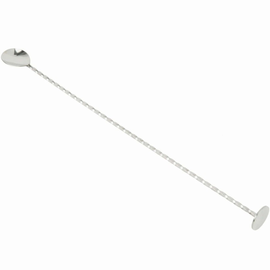 Cocktail & Bar * | Deals Mercer Barfly 15.75 Bar Spoon With Muddler | Stainless Steel Steel