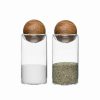 Dining Accessories * | Top 10 Sagaform Nature Salt & Pepper Set Clear