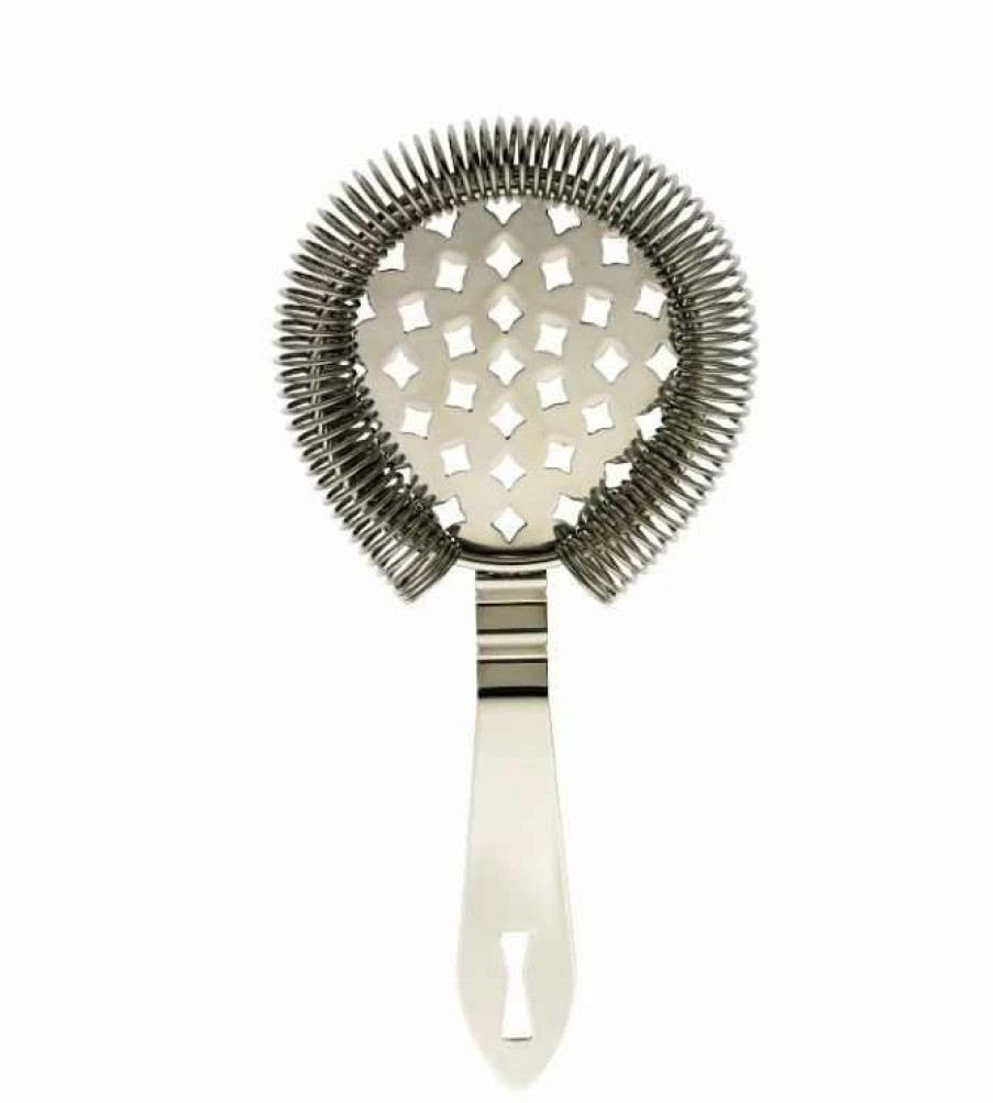 Cocktail & Bar * | Wholesale Mercer Barfly Classic Hawthorne Spring Bar Strainer | Stainless Steel Steel