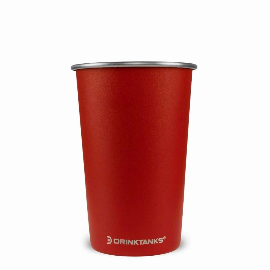 Cocktail & Bar * | Wholesale Drinktanks 16Oz Session Pint Cup | Crimson Red