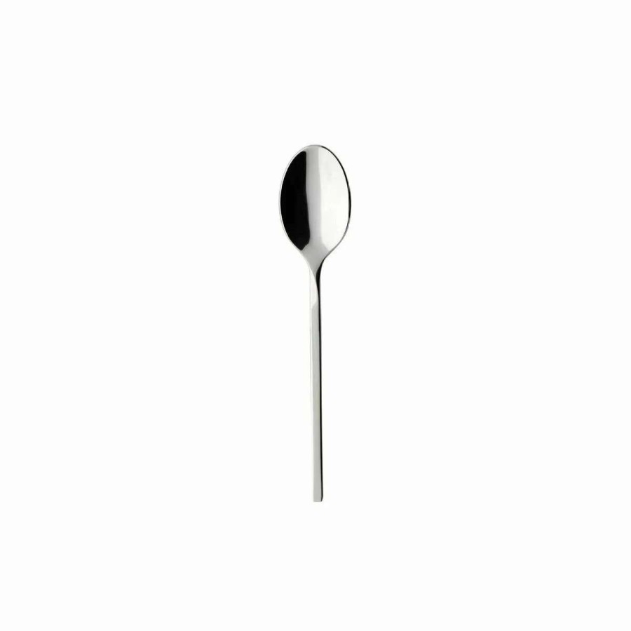 Flatware * | Outlet Villeroy & Boch 6-Piece Stainless Steel Demitasse Spoon Set | New Wave Stainless Steel