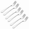 Flatware * | Buy Viners Select Pastry Forks | Set Of 6 Stainless Steel