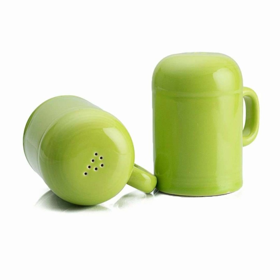 Dining Accessories * | Best Sale Fiesta Salt & Pepper Rangetop Set | Lemongrass Green