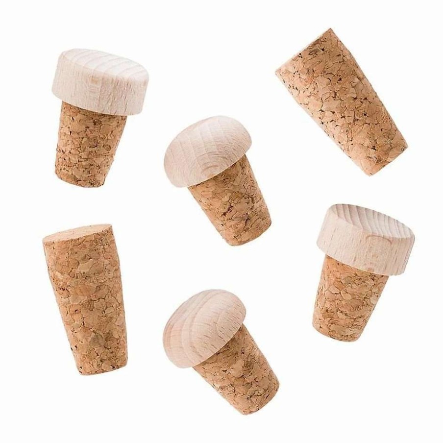 Cocktail & Bar * | Best Sale Tablecraft Corks | Pack Of 6