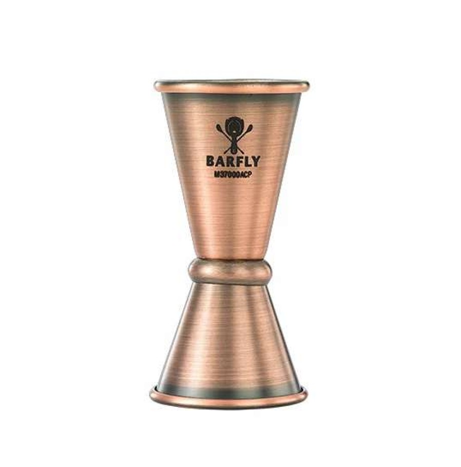 Cocktail & Bar * | Deals Mercer Barfly 0.5Oz X 0.75Oz Japanese Style Jigger | Antique Copper Copper