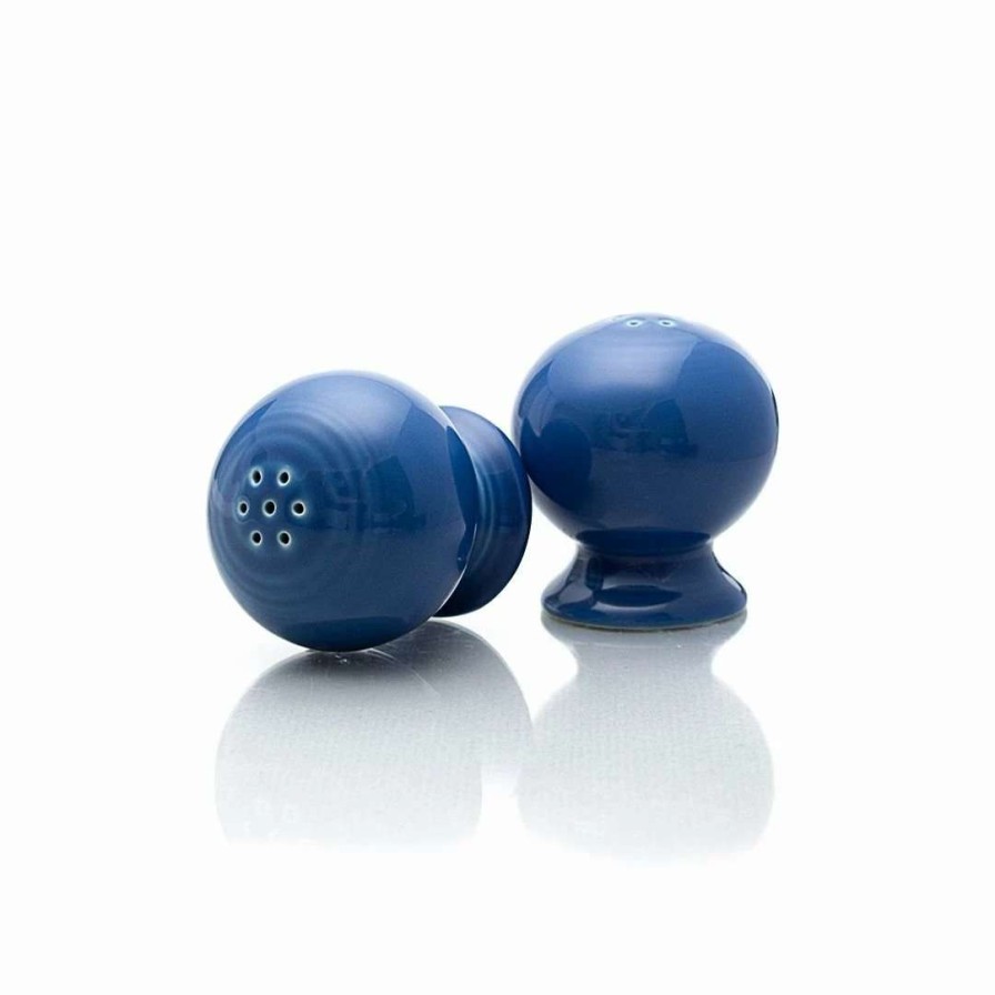 Dining Accessories * | Best Pirce Fiesta Salt & Pepper Set | Lapis Blue