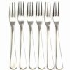 Flatware * | New Norpro Appetizer / Dessert Forks Set Of 6 Silver