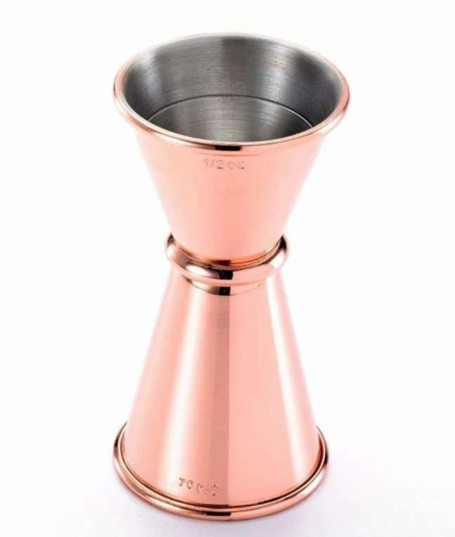 Cocktail & Bar * | Deals Mercer Barfly 0.5Oz X 0.75Oz Japanese Style Jigger | Copper Plated Copper